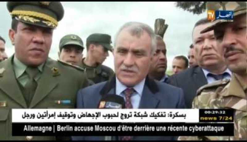 الشلف: تشييع جنازة شهيد الواجب الوطني “محمد قطون”