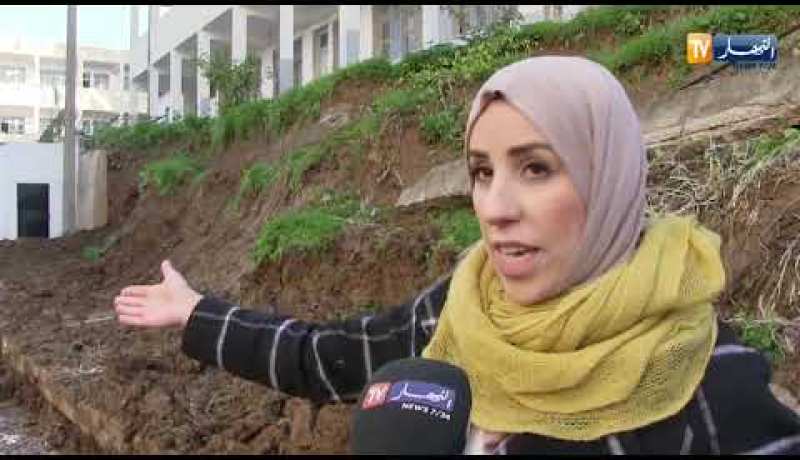 سكيكدة: تلاميذ مدرسة زعير لونيس من دون دراسة بسبب إنزلاقات ترابية مفاجئة