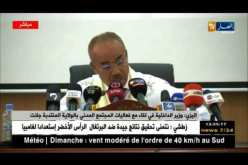 كلمة وزير الداخلية نور الدين بدوي في لقاء مع المجتمع المدني بالولاية المنتدبة جانت