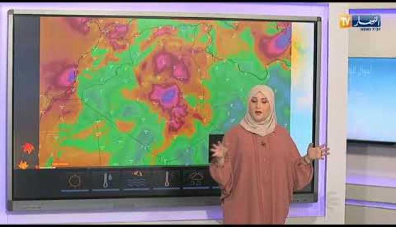 أحوال الطقس/ هبوب رياح قوية تتعدى سرعتها 90 كلم/سا بدء من منتصف نهار اليوم