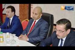 برناوي يجتمع برؤساء الإتحادات ويؤكد ضرورة تظافر الجهود للنهوض بالقطاع