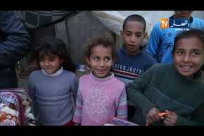 فلسطين: بدعم جزائري.. توزيع بطانية الشتاء على فقراء غزة