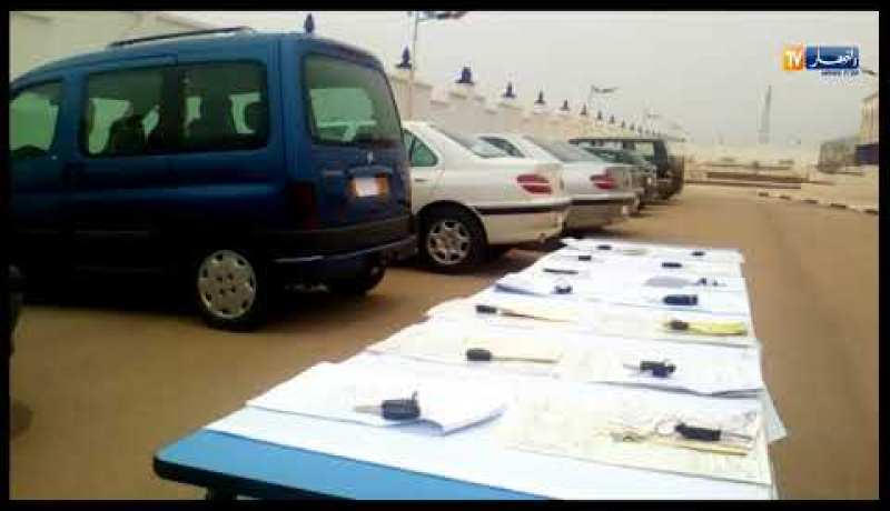 سعيدة/ إسترجاع 14 مركبة ذات ملفات قاعدية وأرقام تسلسلية مزورة !