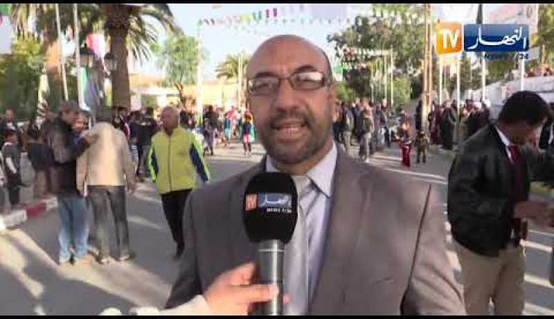 سباق جهوي في الدراجات الهوائية ببلدية تيغاليمات بسيدي بلعباس