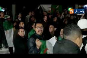 خروج الآلاف من المواطنين إحتفالا بإستقالة الرئيس بوتفليقة بمختلف ولايات الوطن