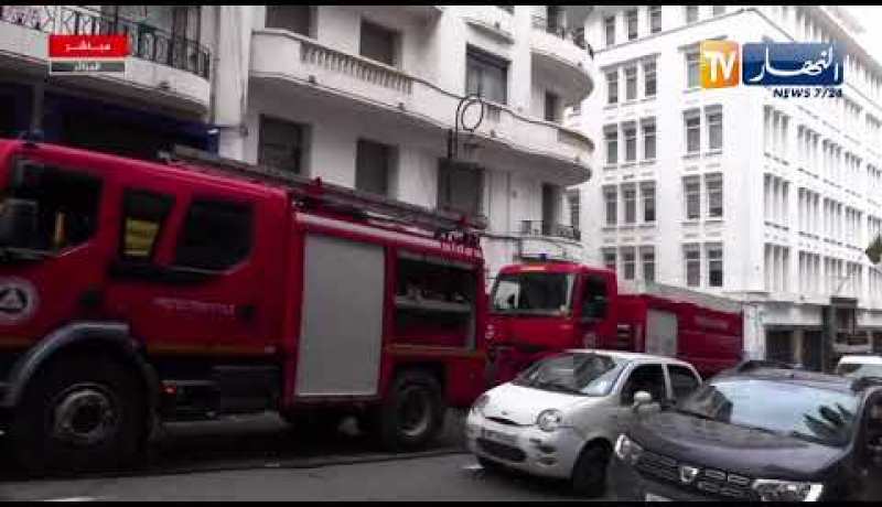 شاهد..حريق بشقة بتيليملي دون تسجيل خسائر بشرية