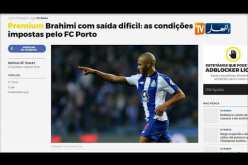 إدارة بورتو تتمسك ببراهيمي وترفع سقف مطالبها المالية لتسريحه