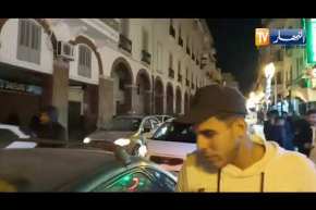 خروج أنصار شباب قسنطينة للاحتفال بالتأهل لنصف نهائي كأس الجمهورية