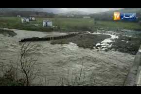 تيزي وزو: إرتفاع منسوب مياه واد سيباو ببوبهير