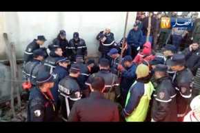 عملية البحث متواصلة عن جثة عون الحماية المدنية عاشور محمد لليوم الثاني بواد دهوس في البويرة