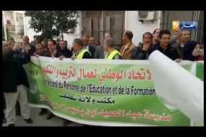 إضراب وطني لمختلف النقابات المستقلة ضم 14 ولاية