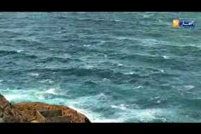 رياح قوية وأمواج عاتية بوهران !!