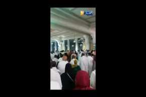 مشاهد من سعي حجاجنا الميامين بين الصفى والمروة بعد أداء صلاة العيد