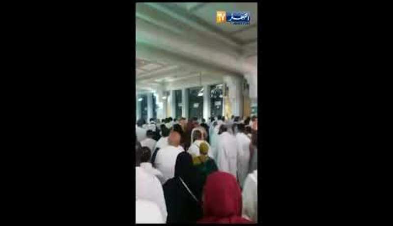 مشاهد من سعي حجاجنا الميامين بين الصفى والمروة بعد أداء صلاة العيد