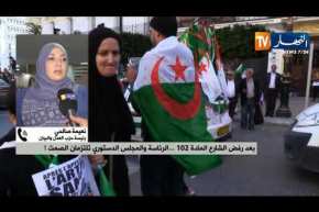 نعيمة صالحي : ” أنا لست رمز للنظام والشعب راهو مع تفعيل المادة 102 !! “