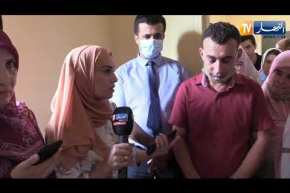 ضياف ربي ترافق ترحيل العائلة المكونة من أرامل ومطلقات وأطفال كانوا يقيمون في خيمة إلى مسكن لائق