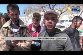 غليزان: هكذا عبر شباب مازونة عن الحراك في الجمعة السادسة