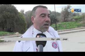 ميلة/ مخاوف الفيضانات بسبب التراكمات الطينية والحجرية بالوديان