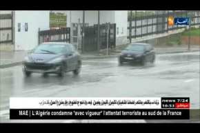 إستمرار تساقط الأمطار الرعدية على عدّة مناطق من الوطن إلى غاية منتصف نهار اليوم