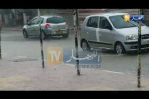 أمطار طوفنية تجتاح ولاية الطارف !!