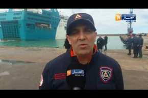 وصول الباخرة الإسبانية “بلاريا “العالقة إلى ميناء مستغانم