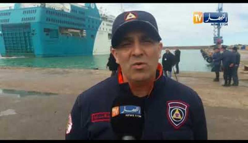 وصول الباخرة الإسبانية “بلاريا “العالقة إلى ميناء مستغانم