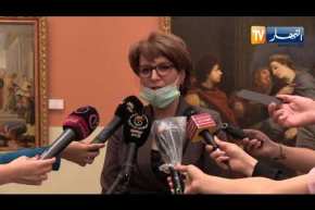 وزيرة الثقافة: تقف على الإجراءات الوقائية بالمتحف الوطني للفنون الجميلة