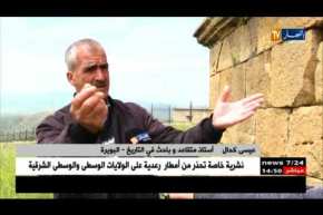 البويرة : ضريح ملك نوميديا تاكفاريناس ..في طريق الإندثار !!