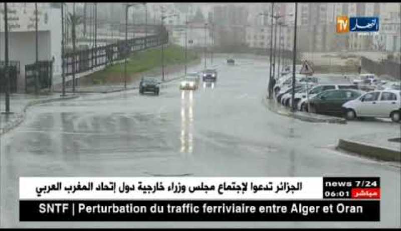 طقس: أمطار رعدية معتبرة مرتقبة بالمدن الجنوبية والشمالية للوطن