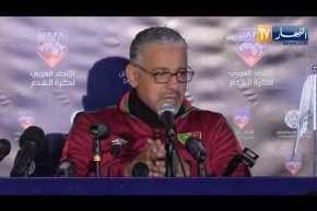 عادل عمروش: كي نكون في الميدان نركز غير على عملي ولا يهمني ما يحدث خارج الميدان