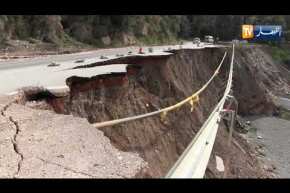 البليدة: إنهيار جزء كبير من الطريق الولائي رقم 61 يهدد مرتاديه بحمام ملوان