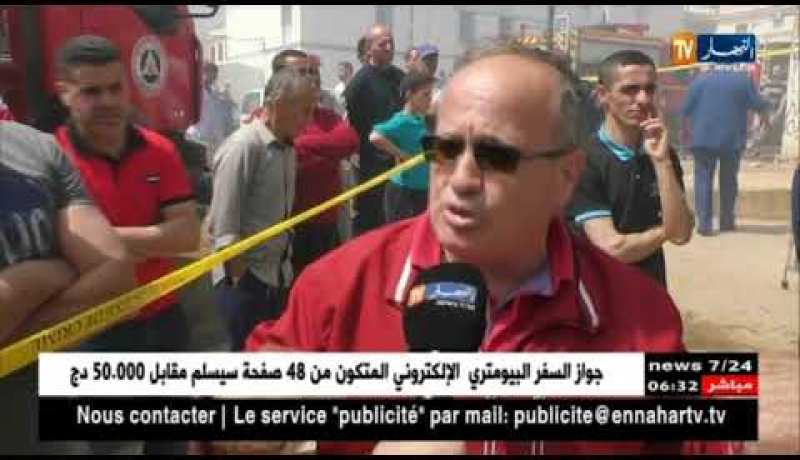 حوادث: حريق مهول بسوق دبي بتيبازة.. القصة الكاملة