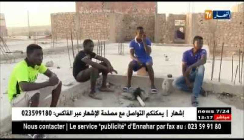 غرداية : ظاهرة المهاجرين الأفارقة تعود من جديد للبحث عن العمل !!