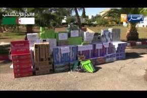 سيدي بلعباس: حجز 158200 وحدة شمة مقلدة من مختلف الأنواع