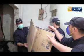 أم البواقي: حجز 219 ألف وحدة شمة مقلدة ومواد تنظيف داخل ورشة سرية