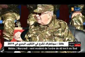 دفاع: الفريق أحمد قايد صالح يشرف على تمرين تكتيكي بالذخيرة الحية