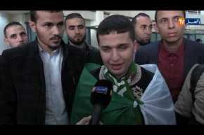 وصول “نضال عيمن” ممثل الجزائر في برنامج “منشد الشارقة”