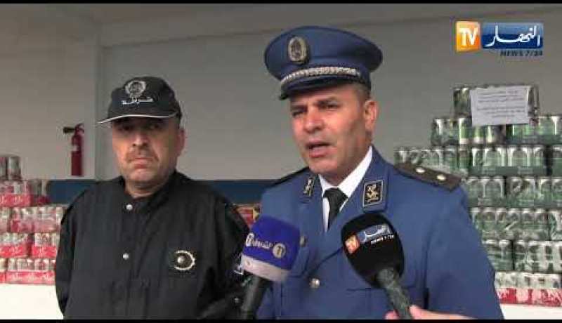 مستغانم: الأمن الحضري بعين سيدي الشريف يحجز أزيد من 1600 وحة خمر