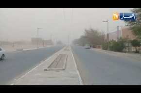 أدرار..  رياح قوية تجتاح معظم مناطق الولاية