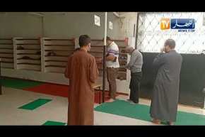 مسجد الابرار ببوزيعة يستقبل اول المصلين لأداء صلاة الجمعة