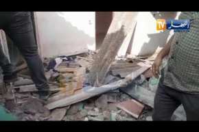 تهديم منزل عائلة شيماء بعد عملية الترحيل