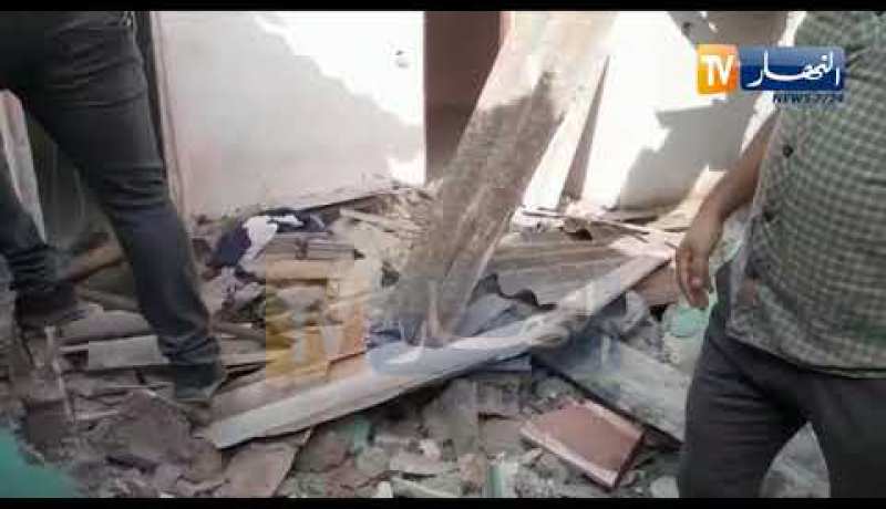 تهديم منزل عائلة شيماء بعد عملية الترحيل