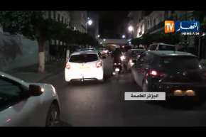 إحتفالات في شوارع العاصمة بقرار الرئيس بوتفليقة لعدم ترشحه لع هدة رئاسية جديدة