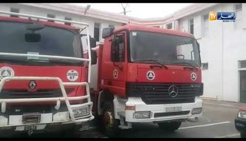 تنصيب الرتل المتنقلة لمكافحة حرائق الغابات بتيزي وزو