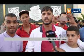 بشار: مواطنون يدعمون خارطة طريق الجيش الشعبي الوطني