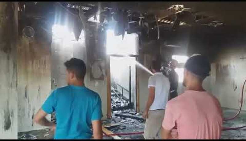 إحتراق مسجد بموزاية في البليدة