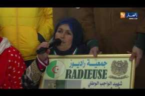 جمعية راديوز تزور عائلات شهداء الجيش الوطني الشعبي للتضامن وتقديم التعازي