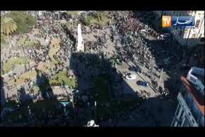 شاهد جانب من مسيرة وهران السلمية بساحة اول نوفمبر