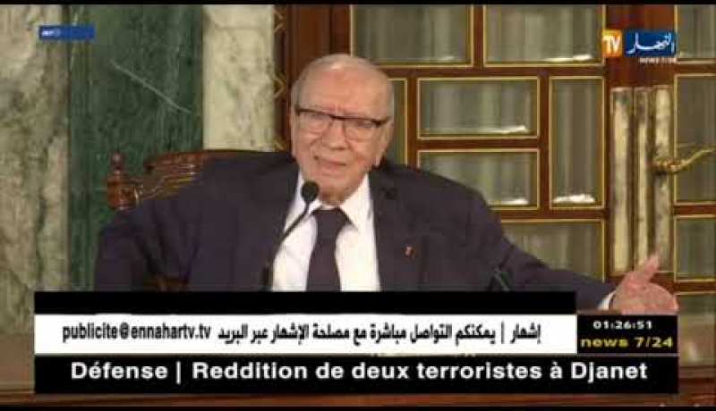 تونس: السبسي لم يوافق على حكومة الشاهد