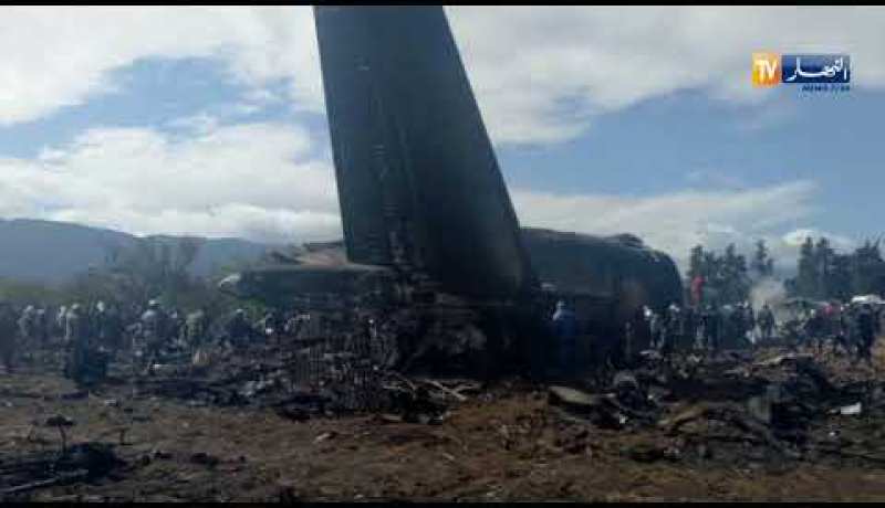 مشاهد حصرية للطائرة المنكوبة ..!!